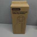 Upgraded Golf Cart Armrest with Cup Holder  Wide Comfort Pad, Universal Fit for EZGO, Club Car, Yamaha  Waterproof, Tool-Free Install, Fits 1" & 1.25" Square Tubes (Brown)