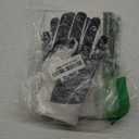 Grip Boost Raptor Adult Padded Hybrid Football Gloves (White, Adult Small)