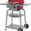 Bistro Pro Electric Grill & Griddle + Charcoal Mode, Red - 25302146