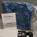 Electric Heated Blanket Full Size 72"x84", Dual-Sided Soft Flannel & Sherpa, LCD Display 10 Heat Settings with 1-12H Timer & Overnight Safe, Bed & Couch, Machine Washable, Lake Blue