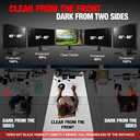 Computer Privacy Screen Filter for 27 Inch 16:9 Widescreen Monitor, Anti-Spy/Anti Glare Protector Office Accessories - WxH: 23 9/16" x 13 1/4" (598mm x 337mm) (Not for 27" 16:10)