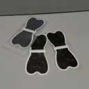 TENS Unit Electrodes Pads (3-Piece Packs) Wireless TENS Unit Electrodes Pads(7.2" x 3.1") Compatible with 3.5mm Snap-On Devices, ReusablePlease Check Electrode Pad Sizes Before Purchase (Black)