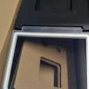 Mighty Tuff 3 Piece Airtight Dog Food Storage Container, Up to 36 lbs, with 5 lbs Dog Treat Container and Portion Scoop  BPA Free Airtight Pet Food Bin on Wheels