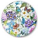 Ceramic And Cork Flowers and Birds