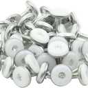 Screw on Furniture Glides Adjustable Furniture Leg Base Leveller M8 x 25mm Thread Length - Pack of 36