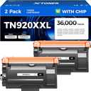 TN920XXL Black Toner Cartridge 2-Pack High Yield Compatible for Brother TN920 TN-920XXL TN920XL HL-L6210DW HL-L6210DWT HL-L5210DN HL-L5210DW HL-L5210DWT HL-L6310DW MFC-L5710DW DCP-L5510DN Printer Ink