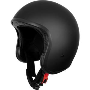 Westt Open Face Motorcycle Helmet DOT Approved Moped Scooter Cruiser 3/4 Half Helmet with Washable Padding and Quick Release Buckle for Men Women Model Vintage, Size: M (22.44-22.83 in)