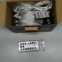 Christmas Lights Cool White, 800LED 262FT Christmas Tree Lights IP67 Waterproof, Plug in Fairy Lights with Remote 8 Modes Timer, Xmas Light for Outdoor Indoor House Holiday Decor