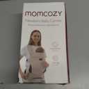 Momcozy Breathable Mesh Baby Carrier, Ergonomic and Lightweight Infant Carrier for 7-45lbs with Enhanced Lumbar Support, All Day Comfort for Hands-Free Parenting, Air Mesh-Grey