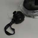 AQUAFIT 1 Gallon Water Bottle with Time Marker - Straw & Chug Lid - BPA Free Gym Water Bottle with Straw - Big Gallon Jug (Gray, 128 oz - 2 Lids)