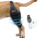 CHAMIN/RISURRY Dog Knee Brace with Adjustable Hinge Stabilizer, Dog ACL Knee Brace Support Osteoarthritis, Made with Premium Quality Neoprene(Right Leg,XL)