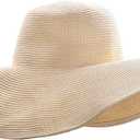 Wide Brim Roll-up Big Beautiful Solid Color Floppy Hat