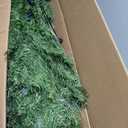6ft Pre-lit Fiber Optic PVC Artificial Christmas Tree w/ 617 Branch Tips
