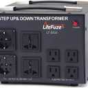 LT Series 5000 Watt Voltage Converter Transformer Step Up/Down - 110v to 220v / 220v to 110v Power Converter - Fully Grounded Cord - Universal Socket, CE Certified