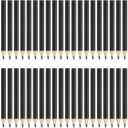 PATIKIL Black Colored Pencils Set,48 Pcs Oil Color Pencils Wooden 3.5inch Coloring Drawing Half Pencils for Artists Art Painting