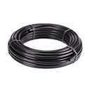 Raindrip 052010P 1/ 2 in. Drip Irrigation Supply Tubing, 100 ft., for Emitters, Irrigation Parts, and Drip Systems, Black Polythyrene