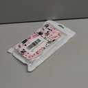 Pink Halloween Pumpkin Ghost Case Compatible with iPhone 17 Pro, Witchy Pumpkin Halloween Boo Cover, Cool TPU Phone Case Cover