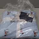 Nautica - Twin Sheet Set, Brushed Flannel Bedding Set, Soft & Cozy Home Decor, Oeko-Tex Certified (Penguin Toss Blue, Twin)