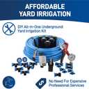 Orbit 50022 Medium-Area 1-Zone All-in-One Automatic Watering System with B-hyve Smart Hose Watering Timer and B-hyve Smart Wi-Fi Hub, Up to 1,250 sq ft