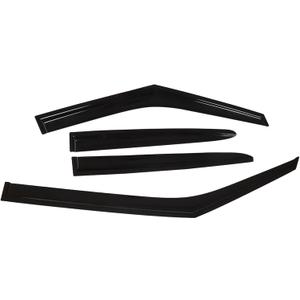 waltyotur Smoke Side Window Vent Visors Rain Guards Replacement for Veloster 2011 2012 2013 2014 2015 2016 2017