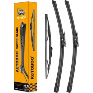 3 Wipers Replacement for Toyota Sequoia Windshield Wiper Blades with Rear 2008-2022 26"+23"+12inch