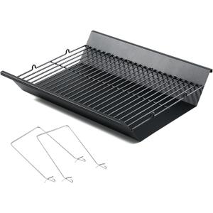 810-0025 Charcoal Tray Grill Replacement Parts for Nexgrill Ash Pan Grill Parts 20003172A0 Ash Catcher Tray Nexgrill Charcoal Basket Fire Pan 8100025 Smoker Tray Grill Accessories Charcoal Holder