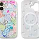 Sonix Case for iPhone 16 | Compatible with MagSafe | 10ft Drop Tested | Passport Stamps