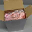 2 Pcs 8.5 ft Pink Bow Garland Banner with Pearl Chain Large Satin Ribbon Pre-Strung Pink Bow Hanging Garland for Coquette Bridal Shower Bachelorette Wedding Birthday Engagement Decoration