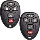 SUPALAND Remote Key Fob Replacement Fits for Chevy Traverse 2007-2016 Tahoe Suburban GMC Acadia Yukon XL Buick Enclave Cadillac Escalade Saturn Outlook OUC60270 OUC60221 Keyless Entry Remote Control