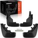 A-Premium Set of 4PCS Mud Flaps Splash Guards Mudguards Mudflaps with Hardware Kits Accessory Compatible with Nissan Rogue 2024-2025 Sport Utility, Front and Rear(Driver and Passenger Side)