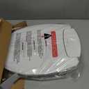 Brondell Bidet Toilet Seat Non-Electric Swash Ecoseat, Fits Elongated Toilets, White - Dual Nozzle System, Ambient Water Temperature - Bidet with Easy Installation