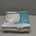 PlushDeluxe Premium Bamboo Mattress Protector – Queen Size, Waterproof, & Ultra Soft Breathable Noiseless Washable Bed Mattress Cover for Comfort & Protection - White