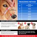 Evollax Muzzle for Small Dog - Soft Air Mesh XS Dog Muzzle for Small Dogs | Perfect for Barking and Biting Prevention | Puppy Mussels for Grooming Allows Panting & Drinking