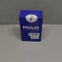 MIULEE Pack of 2 Christmas Red Couch Throw Pillow Covers 18x18 Inch Soft Chenille Pillow Covers for Sofa Living Room Solid Dyed Pillow Cases