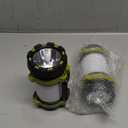 Alpswolf Camping Lantern Rechargeable, 4000mAh Camping Flashlight 6 Modes LED Lantern Portable Rechargeable Lanterns for Power Outage, Emergencies Light for Hiking, Green, 2 Packs