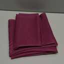 OWENIE Sheer Curtains 72 Inches Long 2 Panels Set, Transparent Light Filtering Plum Sheer Curtain Rod Pocket Clear Drapes for Living Room Bedroom Window Sliding Glass Door, Each 42 x 72 Inch, Plum