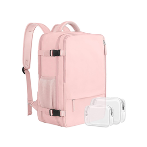 Sinaliy Large Travel Backpack for Women, 40L Carry On Backpack, 17 Inch Laptop Waterproof Backpack, College Bookbag, Backpack for Women, as Person Item Flight Approved