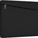 Laptop Sleeve Case 17 inch, Durable Computer Carrying Bag Protective Case Briefcase Handbag with Front Pocket, Slim Laptop Cover for 17-17.3 Inch HP, Dell, Lenovo, Asus, Notebook, Black