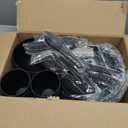 64PCS Wheat Straw Dinnerware Set BPA Free Unbreakable Reusable Dinnerware Set Kitchen Cups Plates and Bowls Sets Dishwasher Microwave Safe Plates