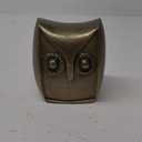 HD Designs Aluminum Owl - Gold, 5.6 in 