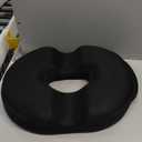 Donut Pillow for Tailbone Pain & Instant Pain Relief,Memory Foam Seat Cushions,Donut Chair Cushions,Desk Chair Cushion,Hemorrhoid Pillow,Memory Foam Cushion by Ergonomic (Mesh)