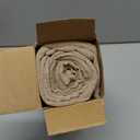 MIULEE Light Brown Couch Pillow Covers 20x20 Inch, Set of 2 Soft Chenille Decorative Square Throw Pillow Covers Farmhouse for Sofa Living Room Bed