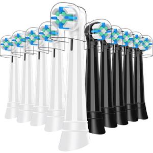 Replacement Heads Compatible with Oral B iO 3 4 5 6 7 8 9 10 Series Electric Toothbrush,Toothbrush Heads Compatible with Braun Oral B iO Replacement Heads with Medium Bristles, (Multi-colored)