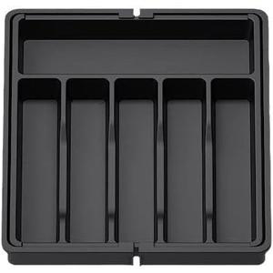 Extended Cutlery Storage Box for Home Use - Spacious and Organized Solution to Keep Your Utensils Neatly Arranged, Offering Enhanced Accessibility in Your Kitchen or Dining Area (Red)