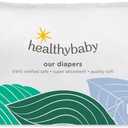 Our Diapers | The First EWG Verified & Microbiome-Friendly Diaper | Size NB (<10 lbs) 32 Count | 12-Hour Leak Protection | Made with Organic Cotton & Plant-Derived Materials | Totally Chlorine Free