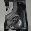 Jaffick Knee Wraps for Weightlifting (Pair)  70" Double-Layer Reinforced Compression Knee Wraps Sleeves with Strap Gym Accessories for Men & Women Powerlifting Support (Black)