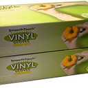 200 Disposable Vinyl Gloves, Non-Sterile, Powder-Free, Smooth Touch, Food Service Grade, Medium Size [2x100 Pack]