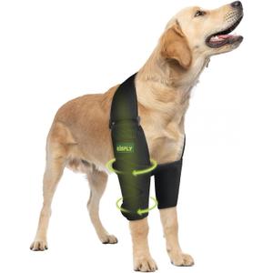 Dog Shoulder Brace for Canine Elbow and Shoulder Support, Elbow Hygroma, Dysplasia, Osteoarthritis, Elbow Calluses, Pressure Sores and Shoulder Dislocation- Both Legs XXL Dog Shoulder Brace for Canine Elbow and Shoulder Support, Elbow Hygroma, Dysplasia, Osteoarthritis, Elbow Calluses, Pressure Sores and Shoulder Dislocation- Both Legs XXL