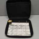 Coin Collection Album with Lock,350 Pockets Fireproof Hard Coin Collection Book&36 Sleeves Currency Collection Binder Storage for up to 45mm Coins(Quarter),Bill,Stamp,Postcard-Black