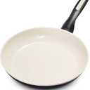 GreenPan Rio Healthy Ceramic Nonstick 10" Frying Pan Skillet, PFAS-Free, Dishwasher Safe, Black